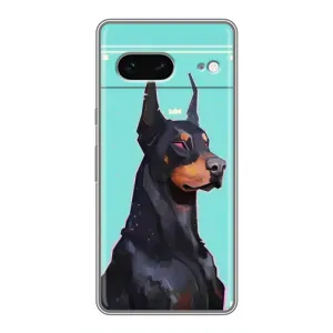 Чохол з малюнком «Король доберман» для Google Pixel 7