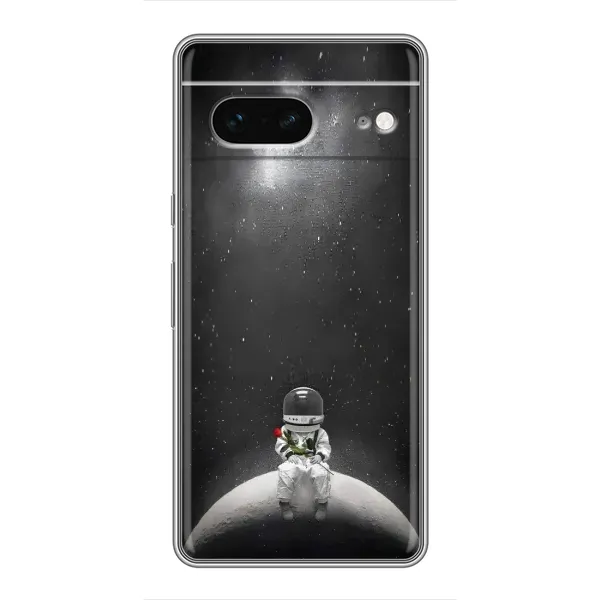 Чехол с рисунком «Космонавт романтик» для Google Pixel 7