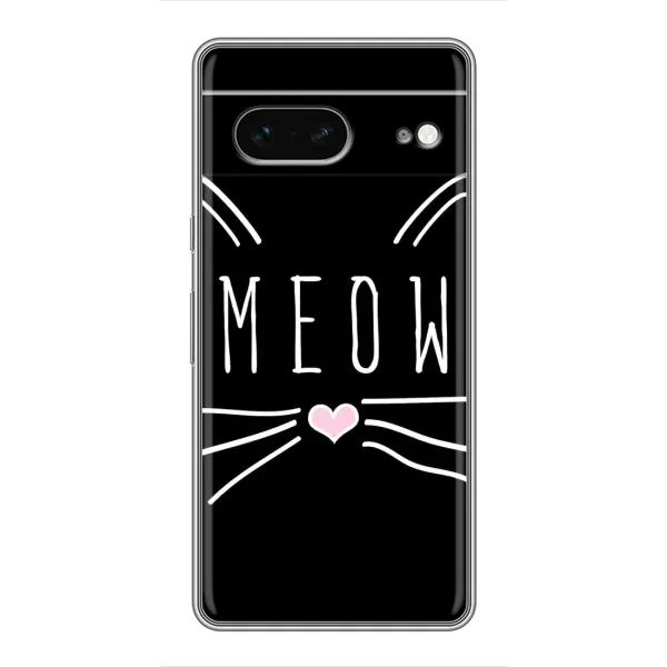 Чехол с рисунком «КОТИК MEOW» для Google Pixel 7 Чехол с рисунком «КОТИК MEOW» для Google Pixel 7