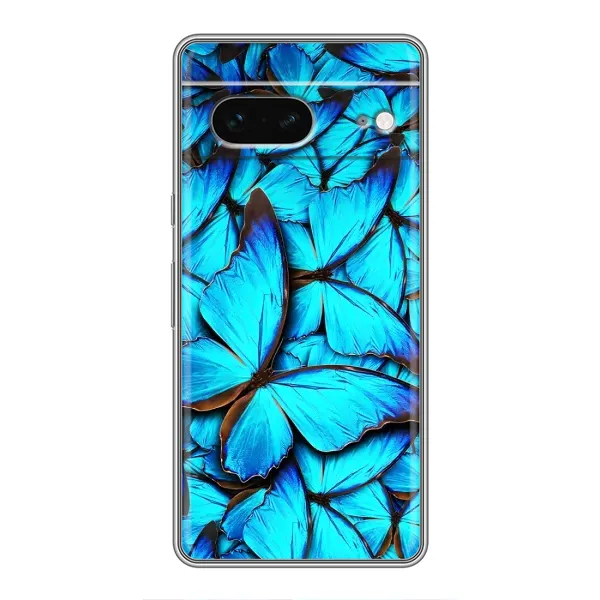 Чехол с рисунком «Крылья бабочек» для Google Pixel 7