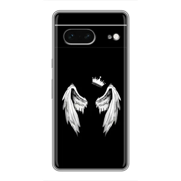 Чехол с рисунком «Крылья и корона» для Google Pixel 7 Чехол с рисунком «Крылья и корона» для Google Pixel 7