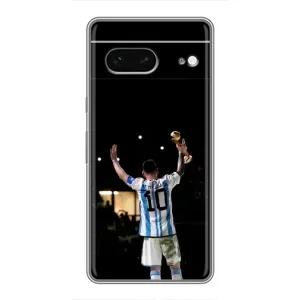 Чехлы Лео Месси Аргентина для Google Pixel 7 (Лео Чемпион)