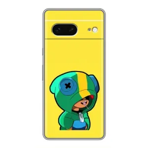 Чехол Бравл Старс для Google Pixel 7 (Леон (LEON))