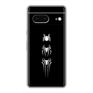 Чехол Супергерой Человека Паука на Google Pixel 7 (Лого паука)