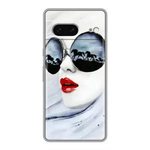 Чохол з картинкою Модні Дівчата Google Pixel 7 (Любителька коней)