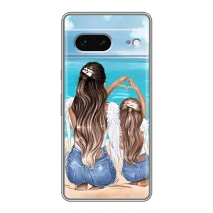 Чехлы для МАМЫ на Google Pixel 7 (Мама и дочь)