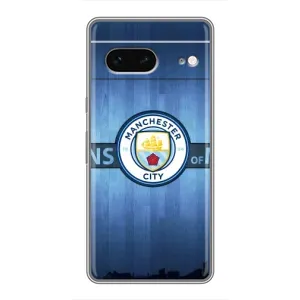 Силиконовые Чехлы принт Футбол на Google Pixel 7 (ManCity)