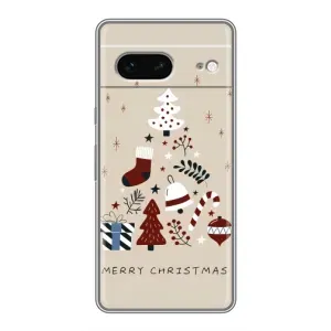 Чехол Санта Клаус для Google Pixel 7 (Merry Christmas)