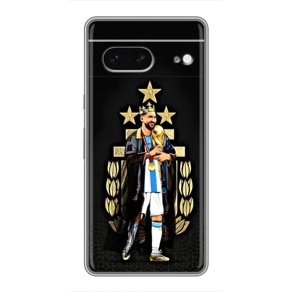 Чохол з малюнком «Мессі король» для Google Pixel 7 Чохол з малюнком «Мессі король» для Google Pixel 7