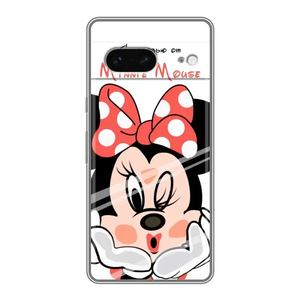 Чехол с рисунком «Minni Mouse» для Google Pixel 7 Чехол с рисунком «Minni Mouse» для Google Pixel 7