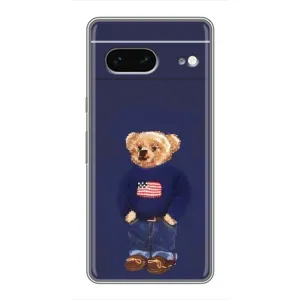 Чохли Мішка Тедді для Гугул Піксель 7 (Мішка USA)