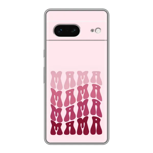Чохол з малюнком «Напис мама» для Google Pixel 7 Чохол з малюнком «Напис мама» для Google Pixel 7