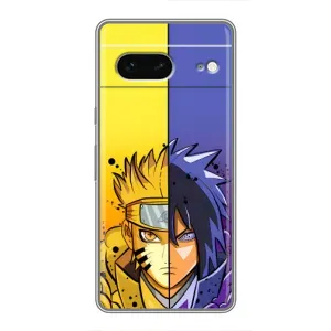Купить Чохли на телефон з принтом Anime для Google Pixel 7 (Naruto Vs Sasuke)