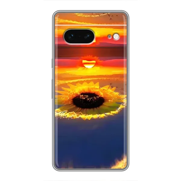 Чехол с рисунком «Небо подсолнух» для Google Pixel 7 Чехол с рисунком «Небо подсолнух» для Google Pixel 7
