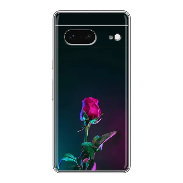 Чехол с рисунком «Ночная роза» для Google Pixel 7