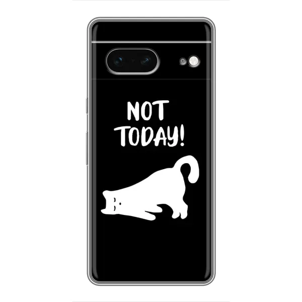 Чехол с рисунком «Not Today» для Google Pixel 7 Чехол с рисунком «Not Today» для Google Pixel 7