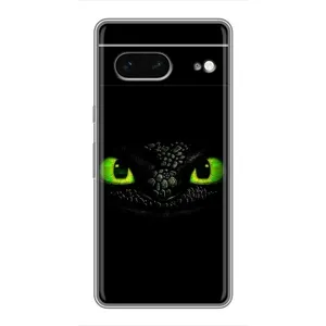 Чехол с рисунком «Глаза Беззубика» для Google Pixel 7