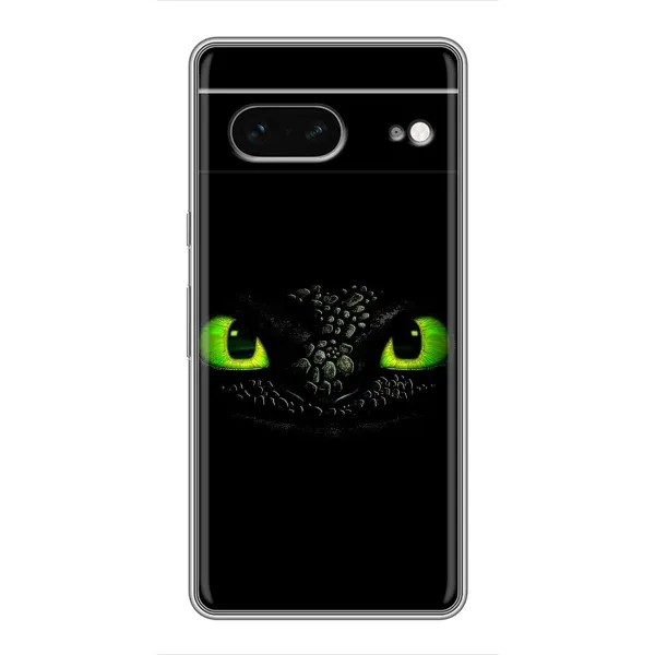 Чехол с рисунком «Глаза Беззубика» для Google Pixel 7