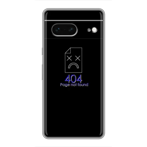Чехол с рисунком «Ошибка 404» для Google Pixel 7