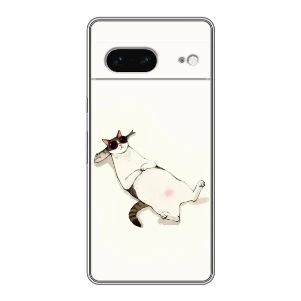 Чехол с рисунком «Отдых» для Google Pixel 7