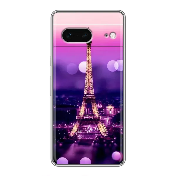 Чехол с рисунком «Париж башня» для Google Pixel 7