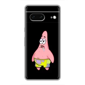 Чехлы с Патриком на Google Pixel 7 (Патрик завис)