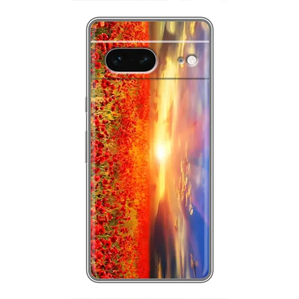 Чехол с рисунком «Поле тюльпанов» для Google Pixel 7 Чехол с рисунком «Поле тюльпанов» для Google Pixel 7
