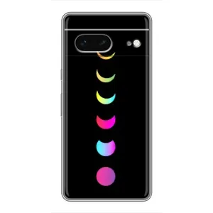 Чохол (ТПУ) з планетами на Google Pixel 7 (Повнолуння)