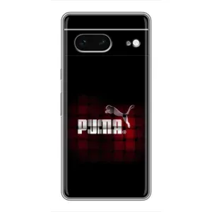 Чехол с Брендами одежды на Гугул Пиксель 7 (PUMA стиль)
