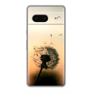 Силиконовый Чехол с одуванчиками на Google Pixel 7 (Роздумаханый одуванчик)