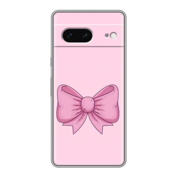 Чехол с рисунком «Розовый бантик» для Google Pixel 7 Чехол с рисунком «Розовый бантик» для Google Pixel 7