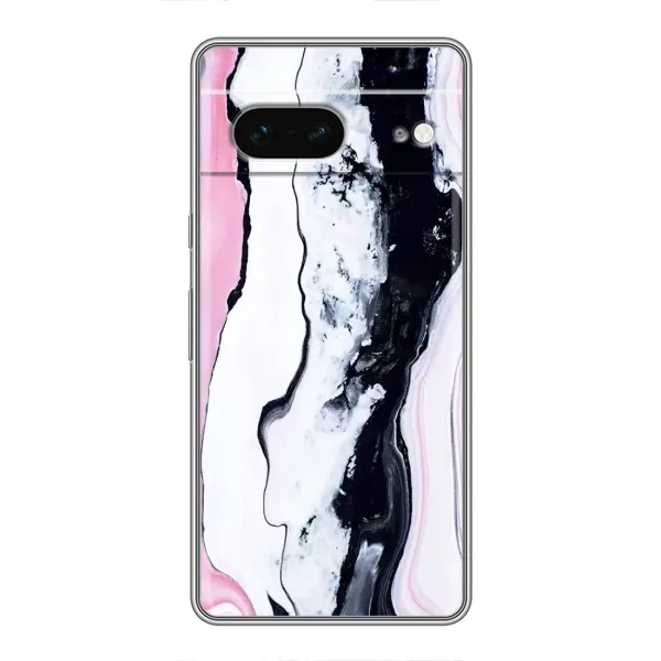 Чехол с рисунком «Розовый мрамор» для Google Pixel 7 Чехол с рисунком «Розовый мрамор» для Google Pixel 7