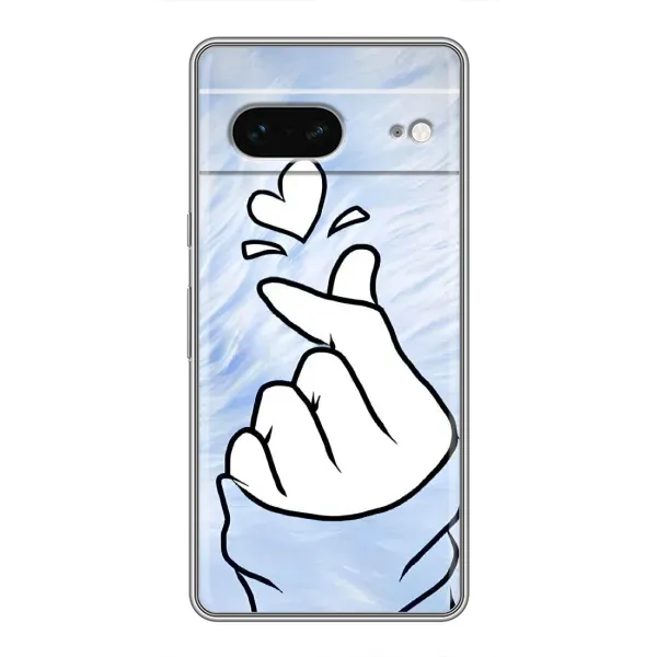 Чехол с рисунком «Сердечка знак» для Google Pixel 7 Чехол с рисунком «Сердечка знак» для Google Pixel 7