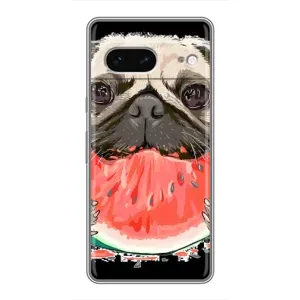 Чохол (ТПУ) Милі песики для Google Pixel 7 (Смішний Мопс)