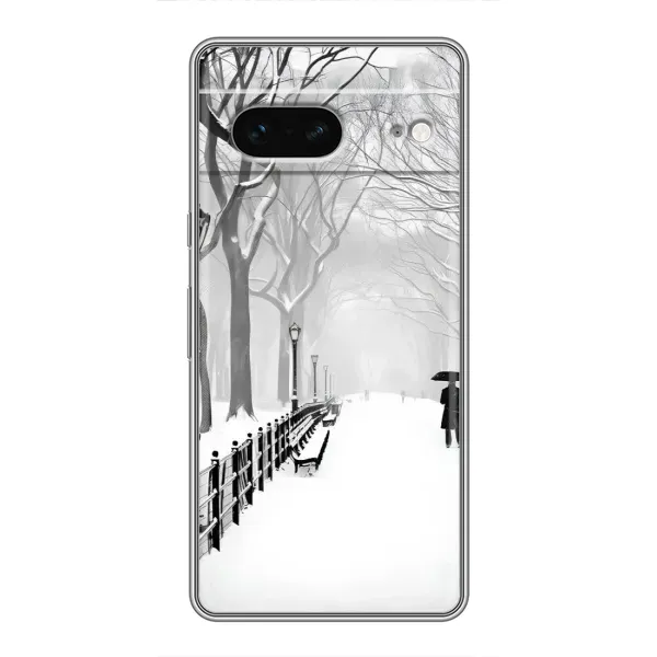 Чехол с рисунком «Снегом замело» для Google Pixel 7 Чехол с рисунком «Снегом замело» для Google Pixel 7