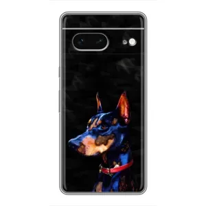 Бампер для Google Pixel 7 з картинкою "Песики" (Собака Мопсік)