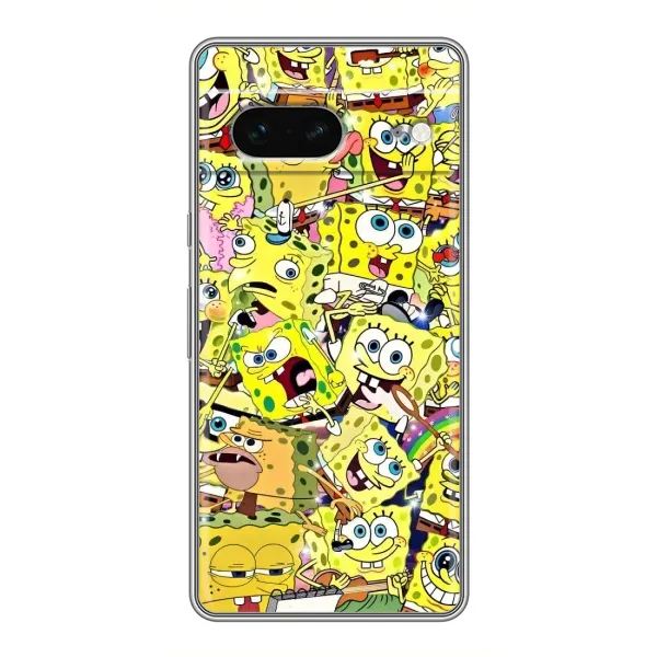 Чехол с рисунком «Спанч Боб Арт» для Google Pixel 7 Чехол с рисунком «Спанч Боб Арт» для Google Pixel 7