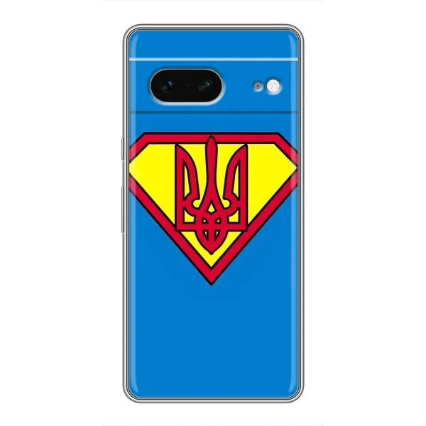 Чехол с рисунком «Super - Герб» для Google Pixel 7 Чехол с рисунком «Super - Герб» для Google Pixel 7