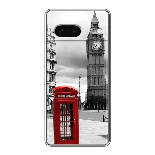 Чехол с рисунком «TELEPHONE» для Google Pixel 7 Чехол с рисунком «TELEPHONE» для Google Pixel 7