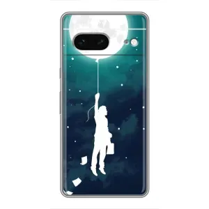 Чохол (ТПУ) з планетами на Google Pixel 7 (To The moon)