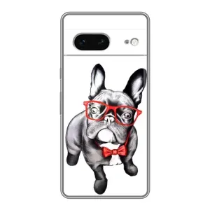 Бампер для Google Pixel 7 з картинкою "Песики" (В окулярах)