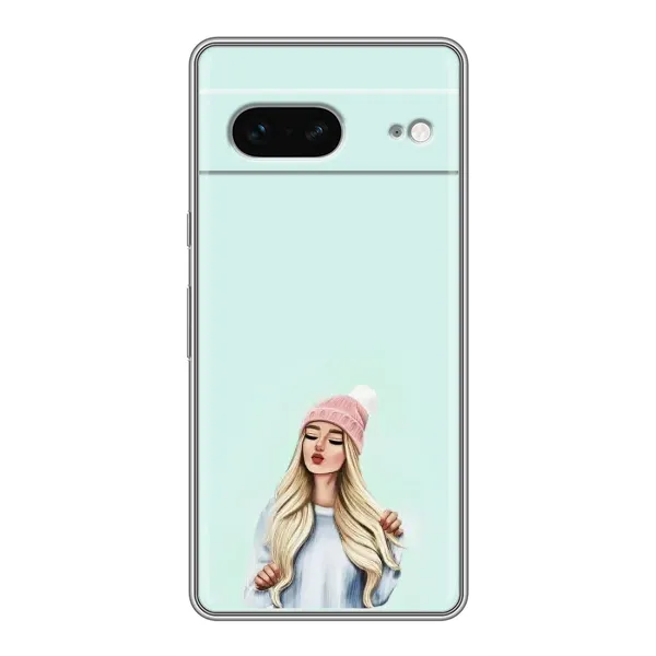 Чехол с рисунком «В шапке» для Google Pixel 7 Чехол с рисунком «В шапке» для Google Pixel 7