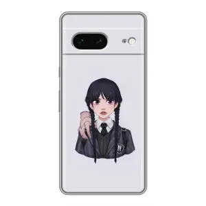 Чехол с рисунком «Вещь Венсдей» для Google Pixel 7