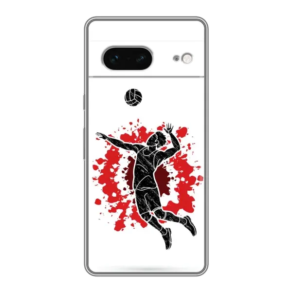 Чехол с рисунком «Волейболист» для Google Pixel 7 Чехол с рисунком «Волейболист» для Google Pixel 7