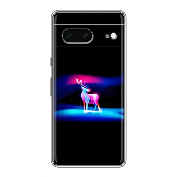 Чехол с рисунком «Яркий олень» для Google Pixel 7