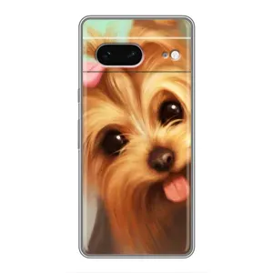 Чохол (ТПУ) Милі песики для Google Pixel 7 (Йоркширський тер'єр)