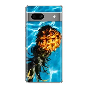 Чохол з зображенням смачної їжі для Google Pixel 7A (Ананас)