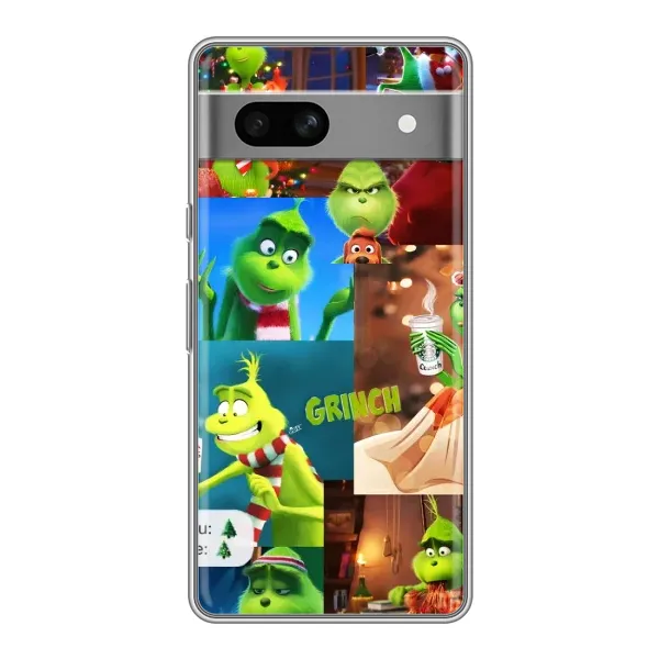 Чехол с рисунком «Арт Гринч» для Google Pixel 7A