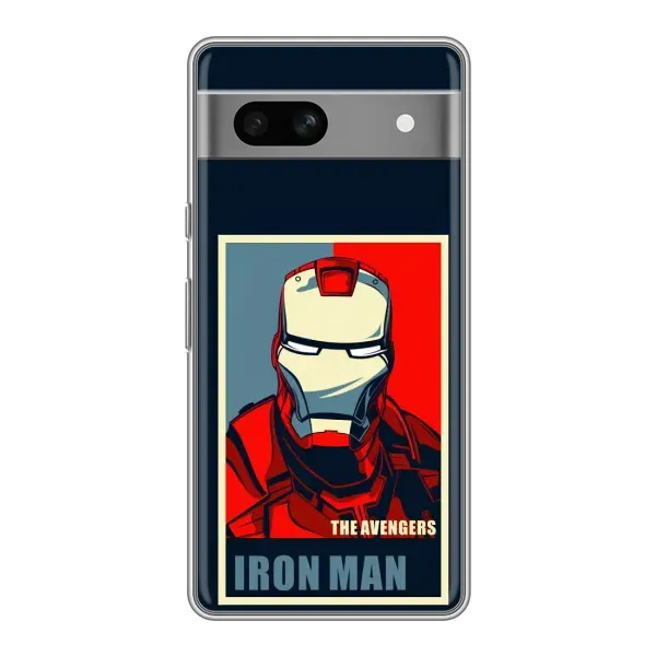 Чехол с рисунком «Art Iron man» для Google Pixel 7A Чехол с рисунком «Art Iron man» для Google Pixel 7A