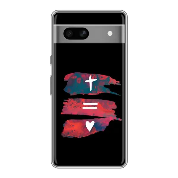Чехол с рисунком «Атрибутика» для Google Pixel 7A Чехол с рисунком «Атрибутика» для Google Pixel 7A